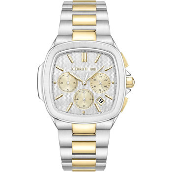 CERRUTI Casale Chronograph Two Tone Stainless Steel Bracelet