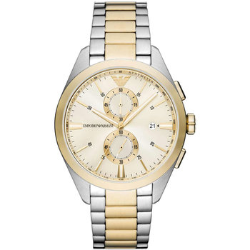 EMPORIO ARMANI Chronograph Two Tone Stainless Steel Bracelet