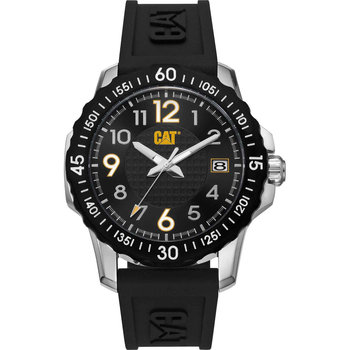 CATERPILLAR Downforce Black Silicone Strap