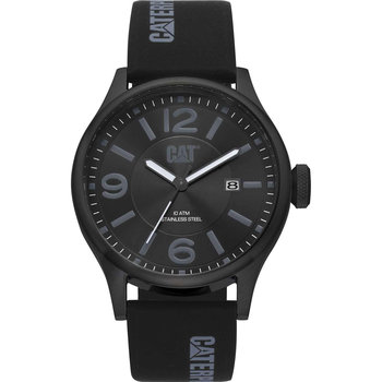 CATERPILLAR Diam Black Silicone Strap