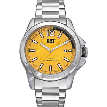 CATERPILLAR Big Twist 24 Silver Stainless Steel Bracelet