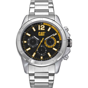 CATERPILLAR Big Twist 24 Chronograph Silver Stainless Steel Bracelet