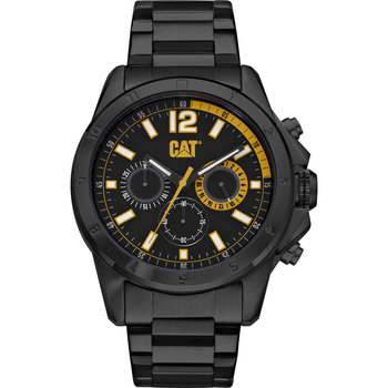 CATERPILLAR Big Twist 24 Chronograph Black Stainless Steel Bracelet