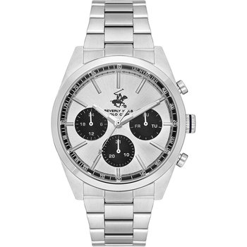 BEVERLY HILLS POLO CLUB Silver Stainless Steel Bracelet