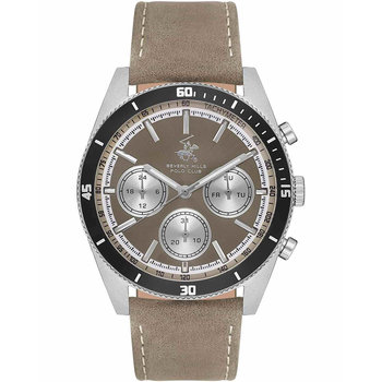 BEVERLY HILLS POLO CLUB Brown Leather Strap