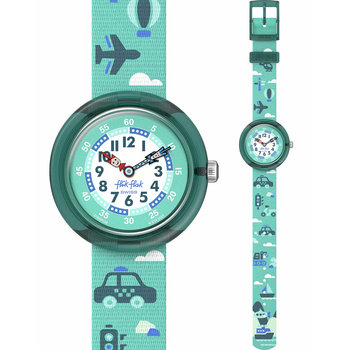 FLIK FLAK Time To Move Multicolor Plastic Strap