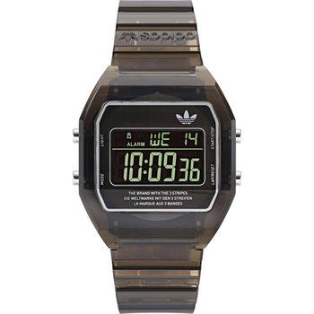 ADIDAS ORIGINALS Digital Two Chronograph Black Resin Strap