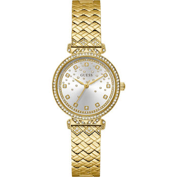 GUESS Enchantment Crystals Gold Stainless Steel Bracelet