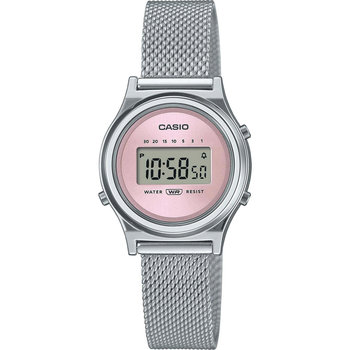 CASIO Vintage Chronograph Silver Stainless Steel Bracelet