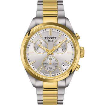 TISSOT T-Classic PR100 Chronograph Two Tone Stainless Steel Bracelet