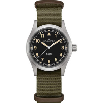 HAMILTON Khaki Field Quartz Khaki Fabric Strap