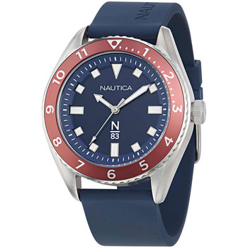 NAUTICA N83 Finn World Blue Silicone Strap