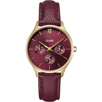 CLUSE Minuit Bordeaux Leather Strap