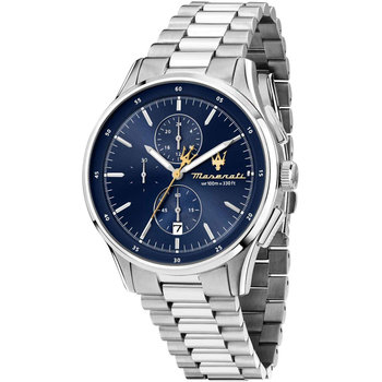 MASERATI Sorpasso Chronograph Silver Stainless Steel Bracelet