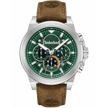 TIMBERLAND Fast Strike Chronograph Brown Leather Strap