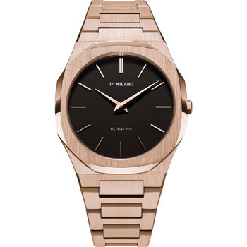 D1 MILANO Ultra Thin Rose Gold Stainless Steel Bracelet