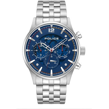 POLICE Driver II Silver Stainless Steel Bracelet