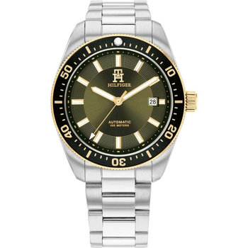 TOMMY HILFIGER Sport Automatic Silver Stainless Steel Bracelet