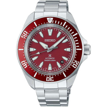 SEIKO Prospex Divers Samurai Automatic Silver Stainless Steel Bracelet