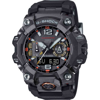 G-SHOCK Master of G Mudmaster Tough Solar Dual Time Chronograph Black Bio-based Resin Strap