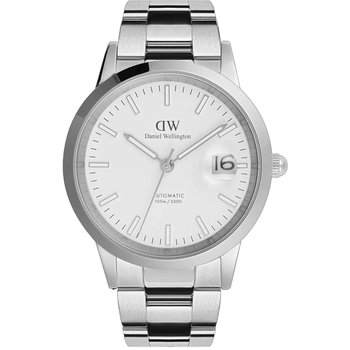 DANIEL WELLINGTON Iconic Link Automatic Silver Stainless Steel Bracelet 40 mm