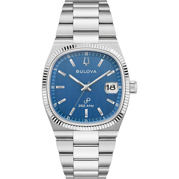 BULOVA Super Seville Silver Stainless Steel Bracelet