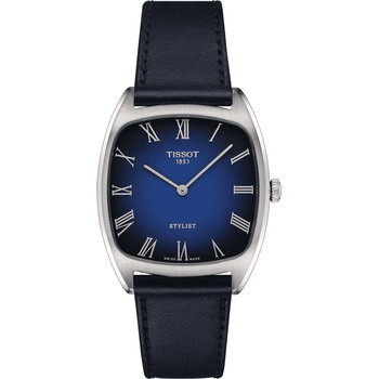 TISSOT Heritage Stylist Blue Leather Strap