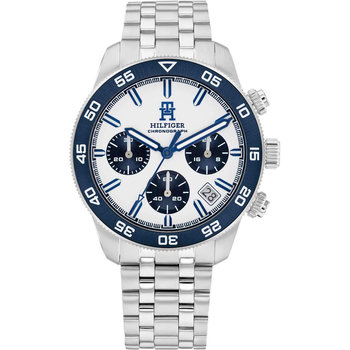 TOMMY HILFIGER Sport Chronograph Silver Stainless Steel Bracelet