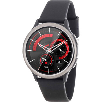 3GUYS Smartwatch Black Silicone Strap