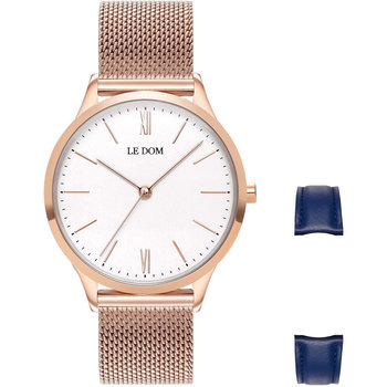 LEDOM Classic Rose Gold Stainless Steel Bracelet Gift Set