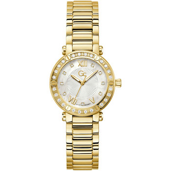 GUESS Collection Aura Crystals Gold Stainless Steel Bracelet