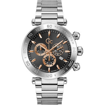 GUESS Collection Select Chronograph Silver Stainless Steel Bracelet