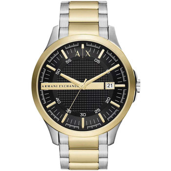 ARMANI EXCHANGE Hampton Two Tone Stainless Steel Bracelet