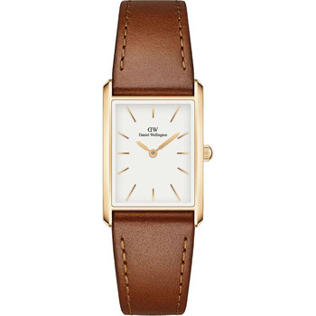 DANIEL WELLINGTON Bound Brown Leather Strap