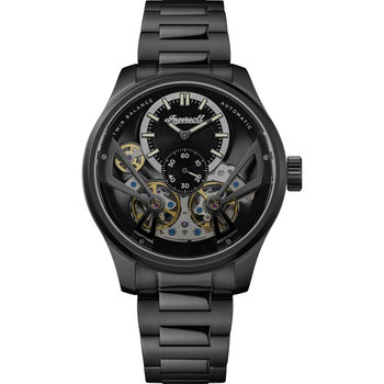 INGERSOLL Naismith Automatic Black Stainless Steel Bracelet