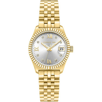 CERRUTI Baccio Crystals Gold Stainless Steel Bracelet