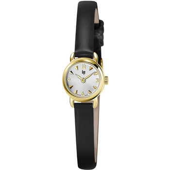 LIP Henriette Black Leather Strap