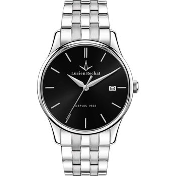 LUCIEN ROCHAT Montreux Silver Stainless Steel Bracelet