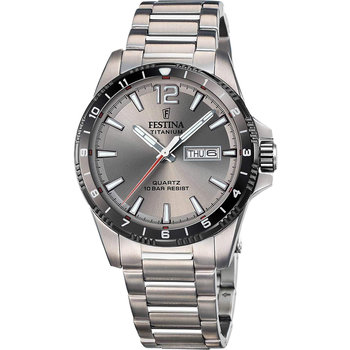 FESTINA Silver Titanium Bracelet