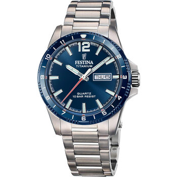 FESTINA Silver Titanium Bracelet