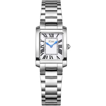 JCOU Sierra Silver Stainless Steel Bracelet