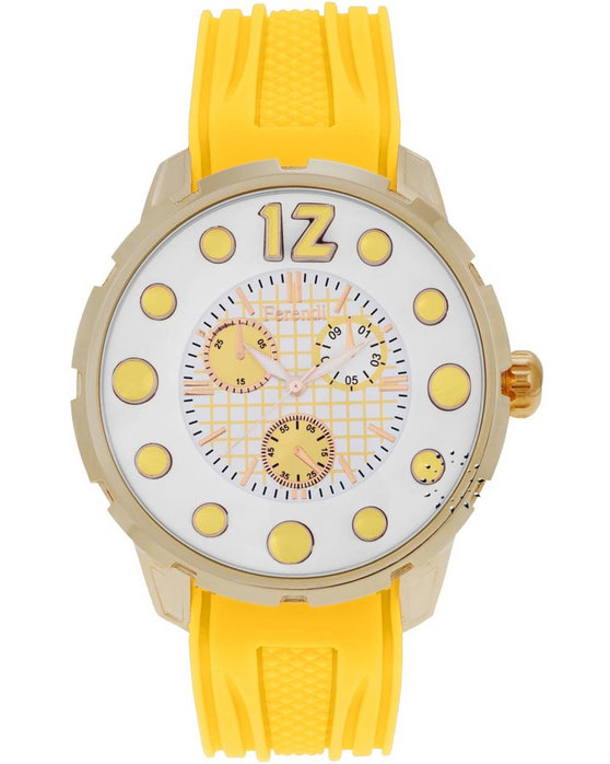 FERENDI Genesis Yellow Rubber Strap (1+1)