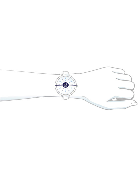 SWATCH Daikanyama White Leather Strap