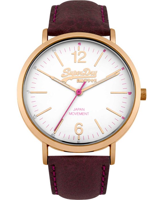 SUPERDRY Thor Brown Leather Strap