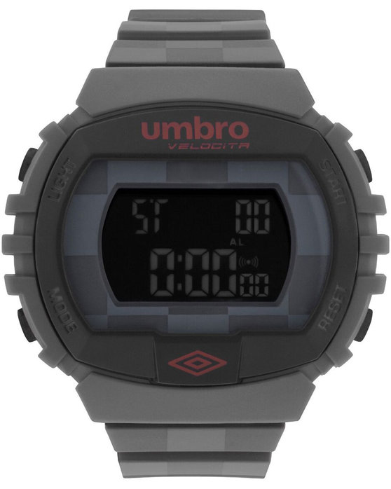 UMBRO Velocita Chronograph Grey Rubber Strap