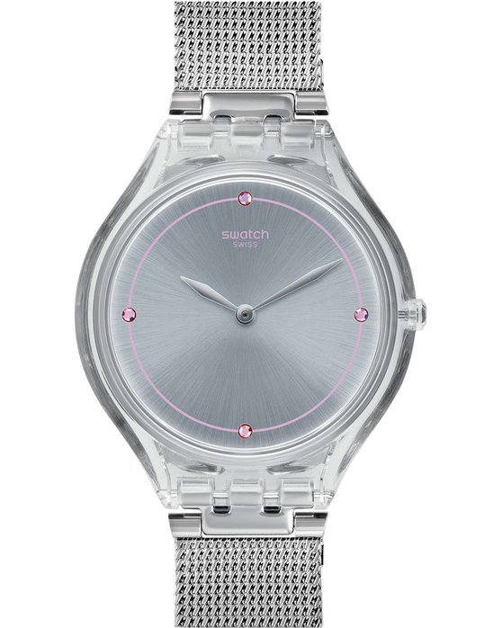 SWATCH Skinstones Silver Stainless Steel Bracelet