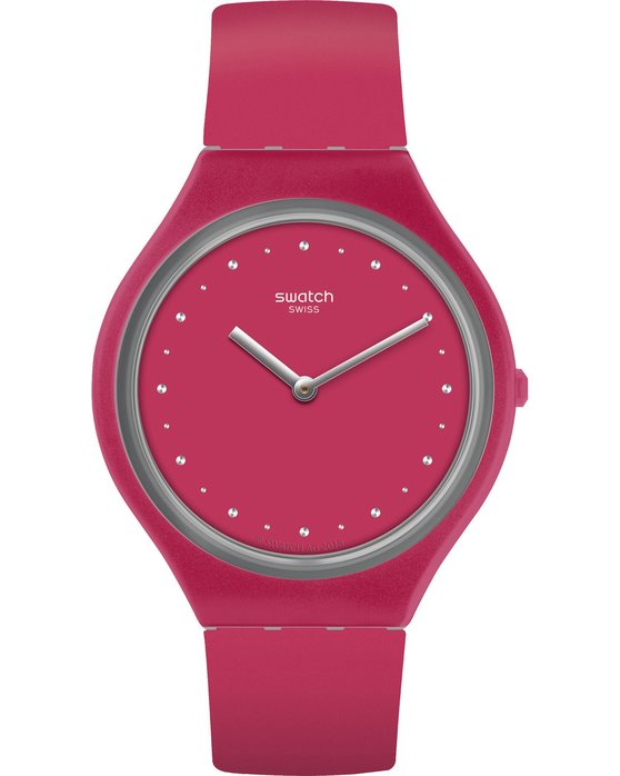 SWATCH Skinlampone Fuchsia Silicone Strap