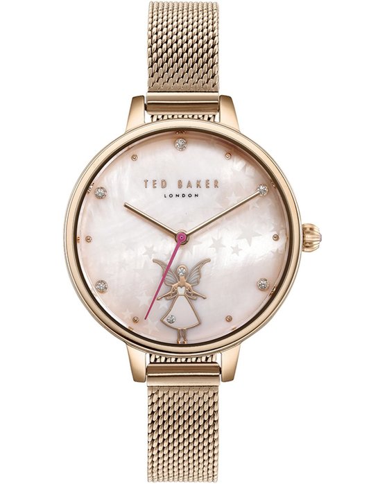 TED BAKER Kate Crystals Rose Gold Stainless Steel Bracelet