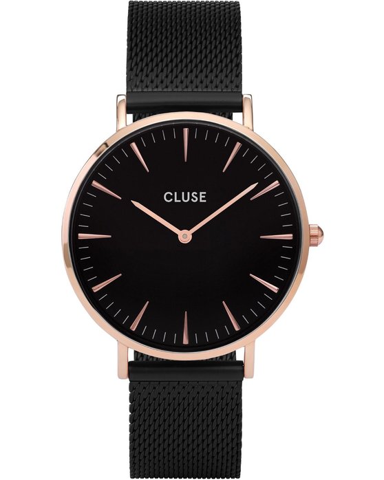 CLUSE La Boheme Black Stainless Steel Bracelet