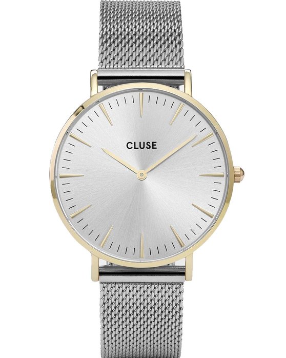 CLUSE La Boheme Silver Mesh Stainless Steel Bracelet